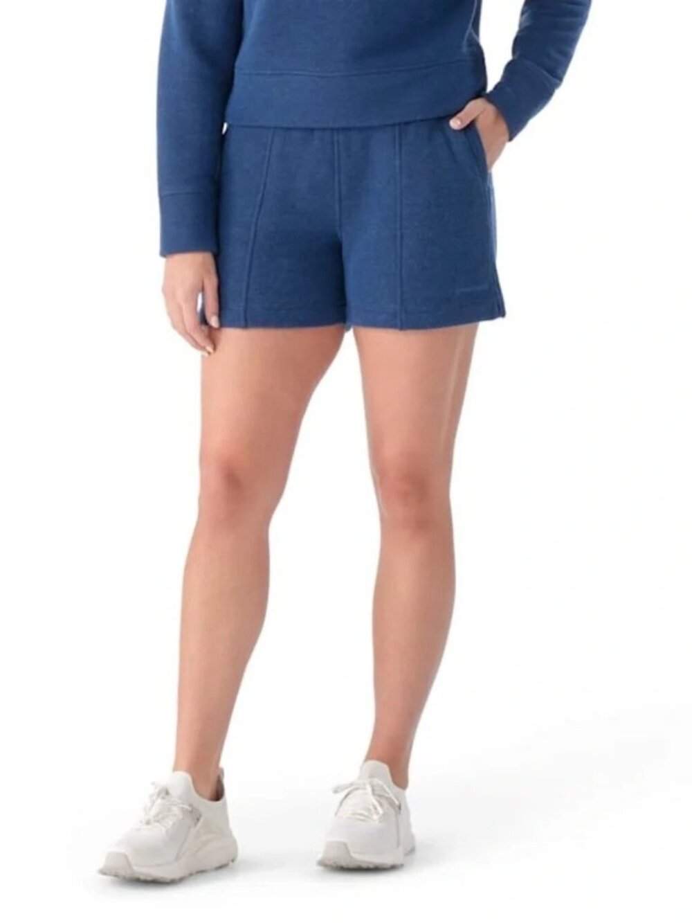 SmartWool Recycled Terry Shorts Size Small NWT Dark Denim